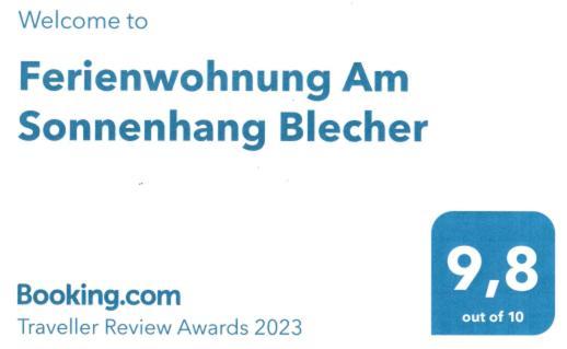Ferienwohnung Am Sonnenhang Blecher Bad Laasphe Exterior photo